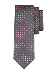 Różowy krawat męski